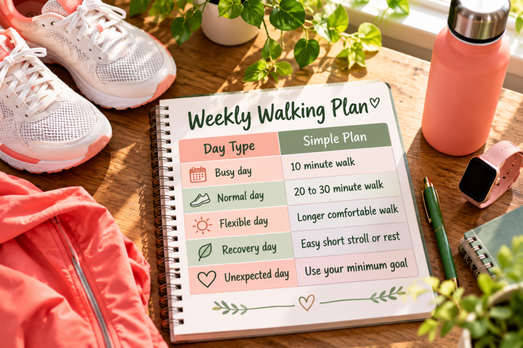 walking routine