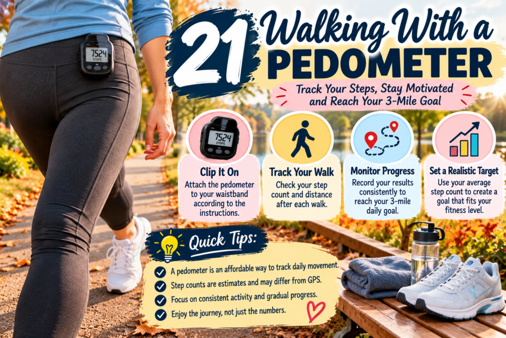 walking 3 miles a day