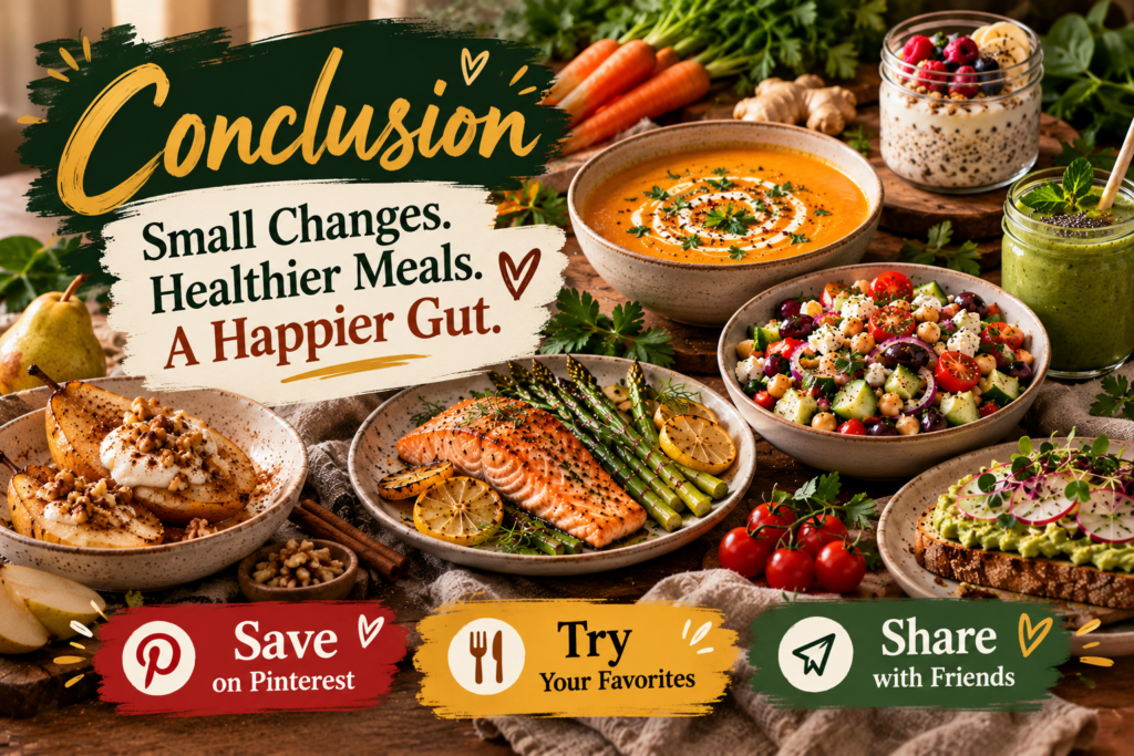 gut healthy recipes