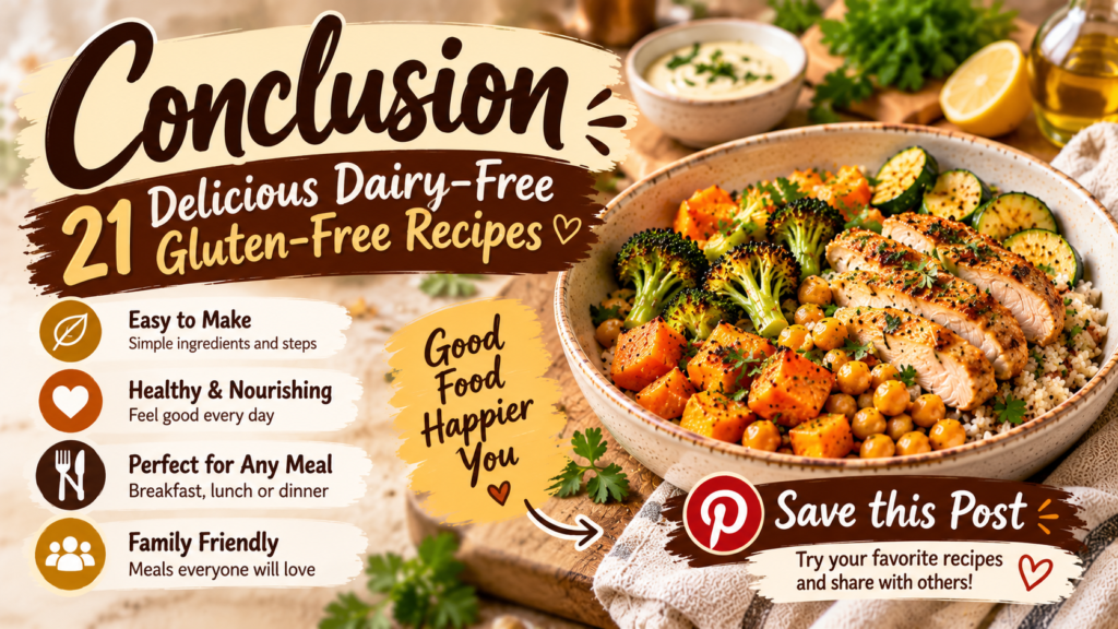 Dairy-Free Gluten-Free Recipes
