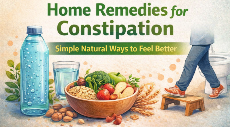 home remedies for constipation