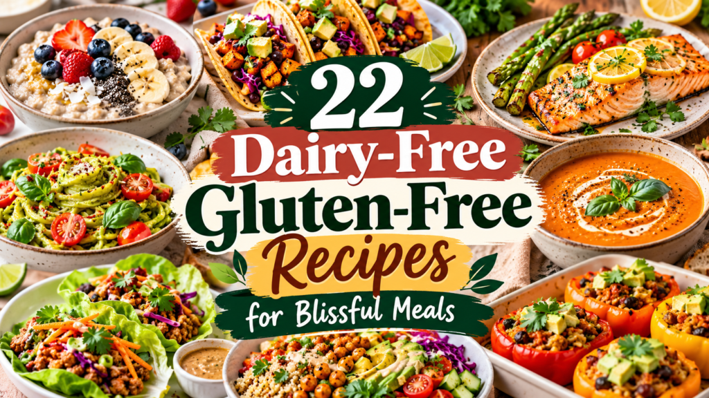 dairy free gluten free recipes
