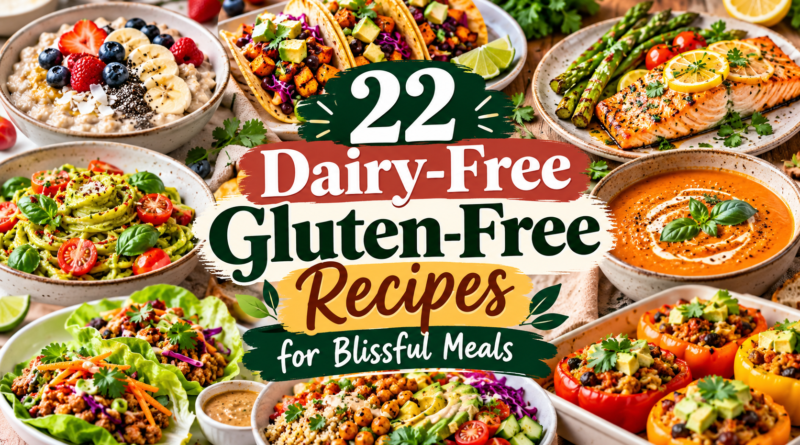 dairy free gluten free recipes