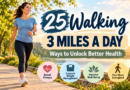 walking 3 miles a day