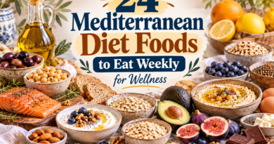 mediterranean diet foods to eat weekly