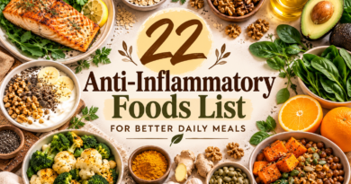 anti inflammatory foods list
