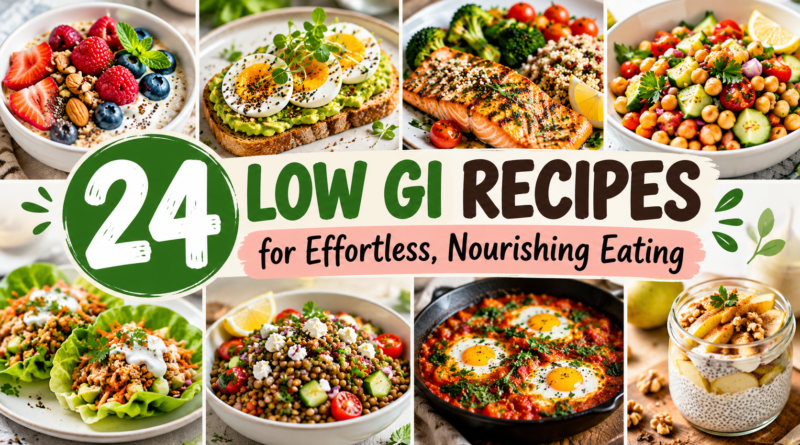 low GI recipes