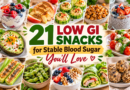 low GI snacks for stable blood sugar