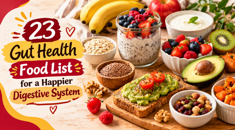 gut health food list